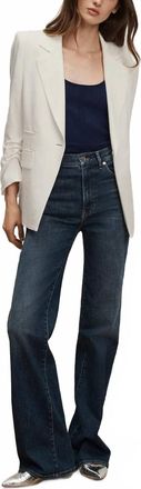 Veronica Beard Battista Dickey Jacket In Dove White