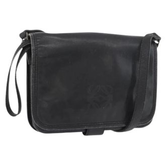 Loewe Pre-owned Cross Body Bags, female, Black, Size: ONE SIZE Pre-owned Shoulder Bag