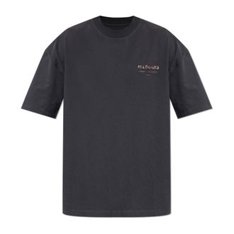 AllSaints T-Shirts, male, Blue, Size: 2XL Underground T-shirt