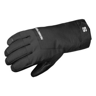 Salomon Force Handschoenen - unisex - Sport - Zwart - Maat: L Leer