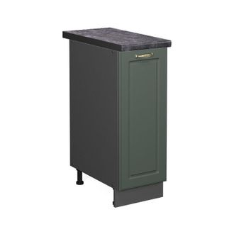 Vicco Armario De Farmacia Fame-line, Verde Dorado Casa De Campo, 30 Cm, Et Antracita Vicco