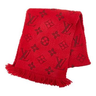 Louis Vuitton Pre-owned Canvas Scarf - Dames - Pre-owned - Rood - Maat: ONE Size