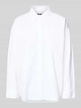 Review Basic Hemd aus Baumwolle mit Hemdblusenkragen in Weiss, Gr&ouml;&szlig;e XL