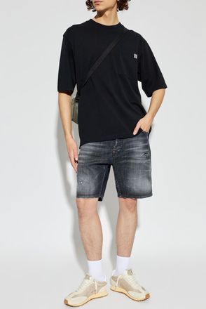 Dsquared2 Marine Denim Shorts, Mens, Black