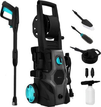 Cecotec Hidrolimpiadora Hydroboost 2400 Advanceclean. Especial Para El Hogar, El Jard&iacute;n O El Coche. Potente, Eficaz Y F&aacute;cil De Transportar. M&aacute;xima Potencia De
