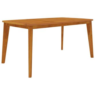 vidaXL Mesa De Jard&iacute;n Madera Maciza De Acacia 160x90x75 Cm Vidaxl