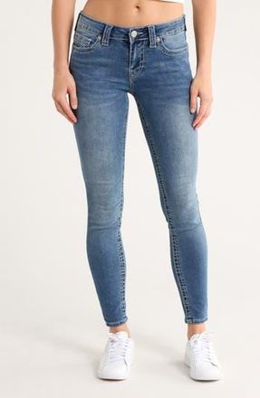 True Religion Jennie Skinny Jeans in Medium Muggy Wash at Nordstrom Rack, Size 29