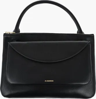 Jil Sander Borsa a Mano In Pelle con Pouch Frontale Jil Sander