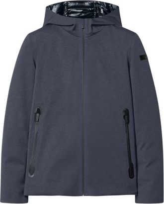 Roberto Ricci Design Winterjassen - Heren - Gewatteerde jassen - Grijs - L - Leer - Jassen