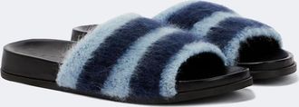 Marni Fussbett striped slides