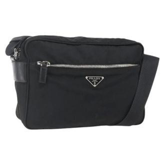 Prada Borsa a tracolla vintage in nylon Pre-owned - - Pre-owned - Donna - Nero - ONE SIZE