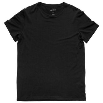 Devold Classic Tee Merinoshirt f&uuml;r Herren | schwarz