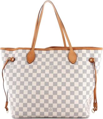 Louis Vuitton Neverfull Damier MM tote bag - Wit