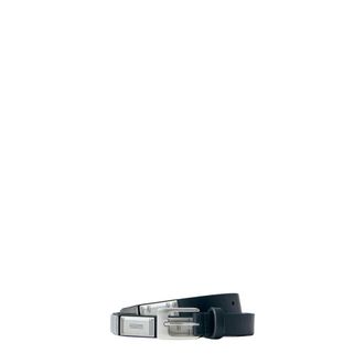 Christophe Lemaire Belts, male, Black, Size: 100 CM Buffalo Studs Belt 20 mm