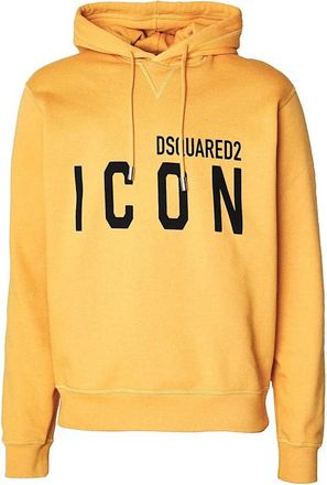 Dsquared2 Hoodies, male, Yellow, Size: XS Felpa