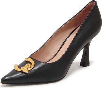 Coccinelle Pumps, female, Black, Size: 10 US Pump Smooth Leather