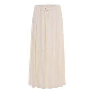 Fabiana Filippi Midi Skirts, female, Yellow, Size: XS Pleated Skirt