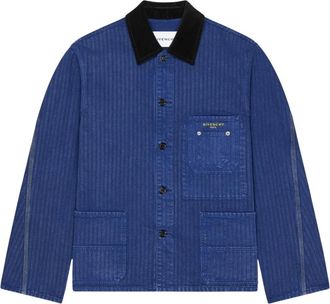 Givenchy Hombre, Chaquetas, Azul, Talla: XL