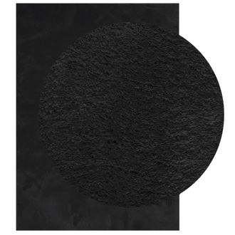 Berkfield Home Rug HUARTE Short Pile Soft & Washable Black 200x280 cm | Size: Medium