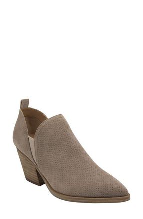 Marc Fisher Dalar Bootie in Taupe Suede at Nordstrom, Size 10