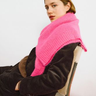 La Redoute Collections Lange fluwelen blazer, losse pasvorm