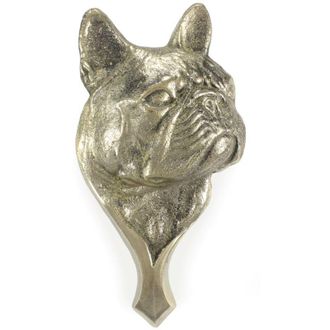 OEM Aldaba De Puerta Con Forma De Bulldog Franc&eacute;s, De Lat&oacute;n, Decoraci&oacute;n Retro Para Puerta De Art-dog