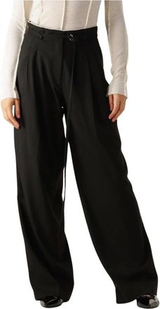 Edited Edited, Dames, Broeken, Zwart, Maat: XS Poliester