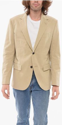Corneliani CIRCLE Unlined Blazer with Flap Pocket size 50
