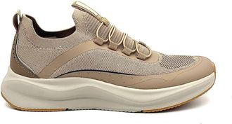 Renato Garini Mens Slip-On Knit Comfort Sneakers In Beige