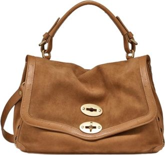 Zanellato Handbags, female, Brown, Size: ONE SIZE Postina S Bag