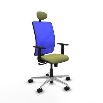 Piqueras y Crespo Silla De Oficina Piqueras Y Crespo Motilla Negro Soporte Lumbar
