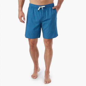 Fair Harbor The Anchor Short - 6 In Electric Blue Geo