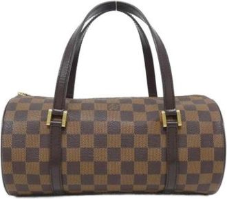 Louis Vuitton Pre-owned Papillon PM 26 Handbag - Dames - Vintage Handtas - Bruin - ONE Size - Vintage