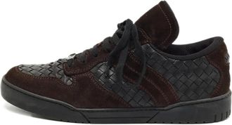 Bottega Veneta Sneakers con design Intrecciato - Marrone