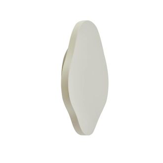 Lindby L&aacute;mpara de pared LED de Cer&aacute;mica, Arcilla, Yeso Blanco