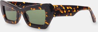 Off-white Mens Accessories Off White Off Aurora Sun in Havana - Green - One Size