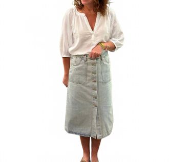 Dylan Womens Tess Skirt In Blue