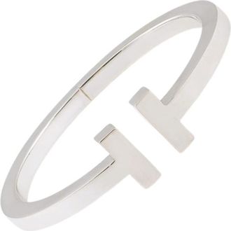 Tiffany & Co. Pre-owned Womens T Bracelet in Silver - One Size