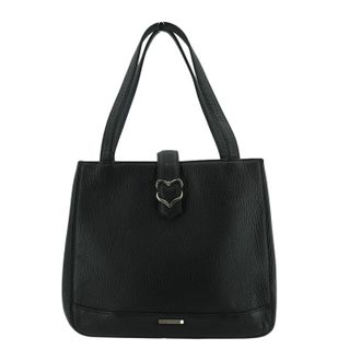 Saint Laurent Pre-owned Womens Leather Tote Bag Heart - Black - One Size