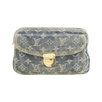 Louis Vuitton Pre-owned Belt Bags, female, Blue, Size: ONE SIZE Pre-owned Monogram Denim Shoulder Bag