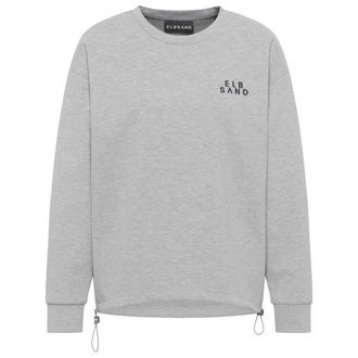 Elbsand Caris Sweatshirt Pullover f&uuml;r Damen | grau