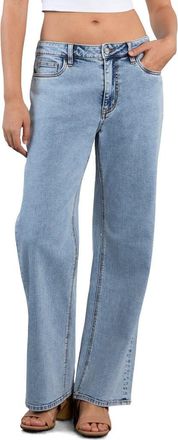 HINT OF BLU Everyday Straight Leg Jeans in Resort Denim at Nordstrom, Size 29