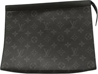 Louis Vuitton Pre-owned Clutches, male, Black, Size: ONE SIZE Pre-owned Vintage Clutch Bag