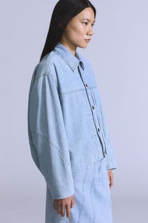 Levi's Chaqueta Trucker Lined Seamed - Mujer - XS - Azul / Blue Radiant Wash
