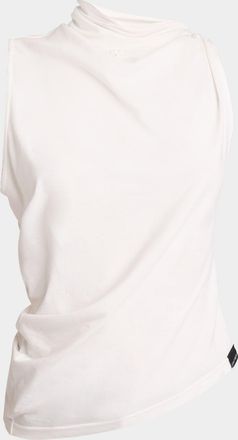 Courrèges Draped Sleeveless Top
