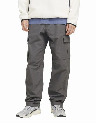 Jack & Jones Mens Jack & Jones Mens Kane Barkley Cargos - Grey - Size: 32 l