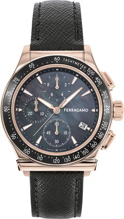 Ferragamo 1927 Chrono Leather Watch
