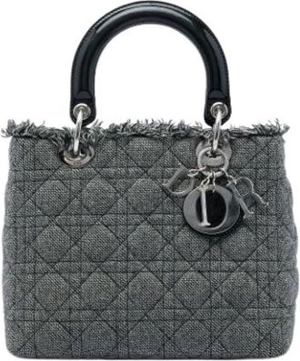 Dior Borsa Lady Pre-owned - - Pre-owned - Donna - Grigio - ONE SIZE
