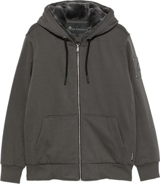 Moose Knuckles Bunny Logo-patch Hoodie