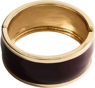 Mango Rigid Volume Bangle in Gold at Nordstrom